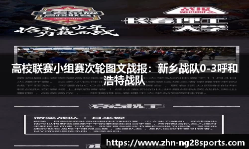 高校联赛小组赛次轮图文战报：新乡战队0-3呼和浩特战队